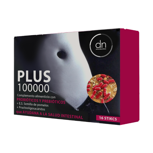 Plus 100.000 flora intestinal