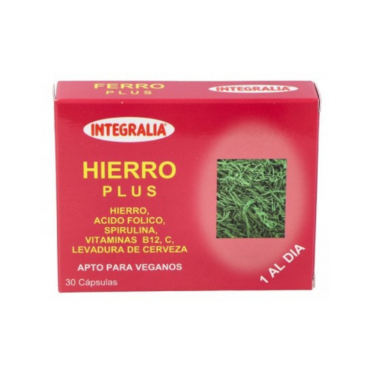 Hierro Plus Integralia 30 caps.